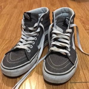 Vans high top shoes